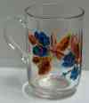 Blue Flower on a glass