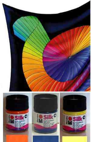 Marabu Silk - water based liquid paints for Silk and Batik.
