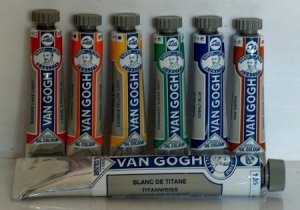 Ван Гог - масляные краски для опытных и начинающих