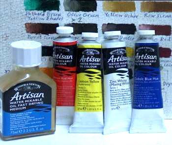 Production Artisan Water Mixable Oil colors