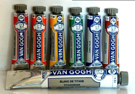Production Van-Gogh Oil Paints
