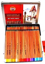 Джоконда пастельные карандаши